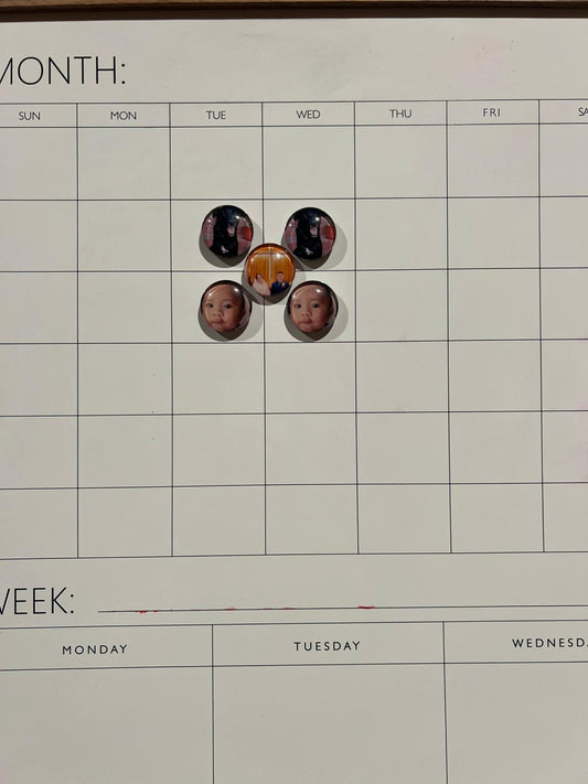 Custom Magnetic Buttons (5 Pack)